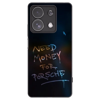 Picasee silikonowe czarne etui na Xiaomi Redmi Note 13 Pro 4G - Neon Nights