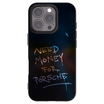 Picasee silikonowe czarne etui na Apple iPhone 16 Pro - Neon Nights