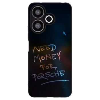 Picasee silikonowe czarne etui na Xiaomi Redmi 13 4G - Neon Nights