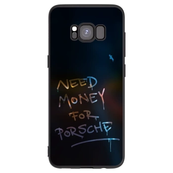 Picasee silikonowe czarne etui na Samsung Galaxy S8 G950F - Neon Nights