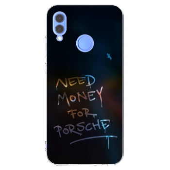Picasee silikonowe przeźroczyste etui na Honor 10 Lite - Neon Nights