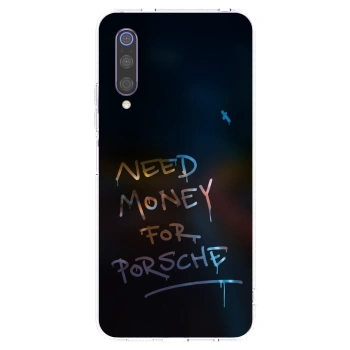 Picasee silikonowe przeźroczyste etui na Xiaomi Mi 9 - Neon Nights