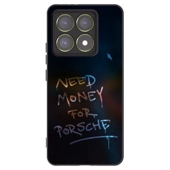Picasee silikonowe czarne etui na Xiaomi 14T - Neon Nights