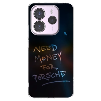 Picasee silikonowe przeźroczyste etui na Xiaomi Redmi Note 14 5G - Neon Nights
