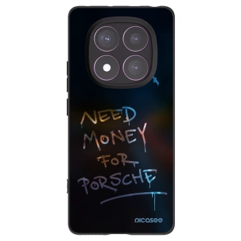Picasee silikonowe czarne etui na Xiaomi Redmi Note 14 Pro 4G - Neon Nights