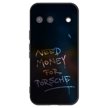 Picasee silikonowe czarne etui na Google Pixel 9 - Neon Nights