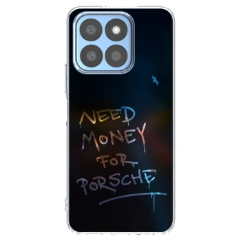 Picasee silikonowe przeźroczyste etui na Honor X8c - Neon Nights