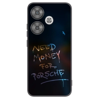 Picasee silikonowe czarne etui na Xiaomi Poco F6 - Neon Nights