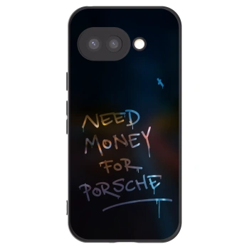 Picasee silikonowe czarne etui na Google Pixel 9a - Neon Nights