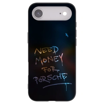 Picasee silikonowe czarne etui na Apple iPhone Air - Neon Nights