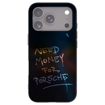 Picasee silikonowe czarne etui na Apple iPhone 17 Pro - Neon Nights