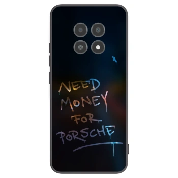Picasee silikonowe czarne etui na Realme 12X - Neon Nights