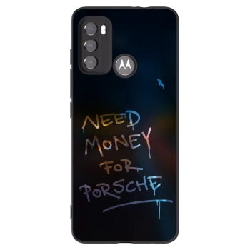 Picasee silikonowe czarne etui na Motorola Edge 60 5G - Neon Nights