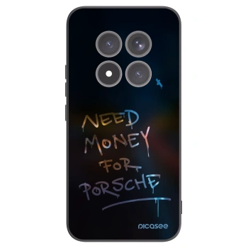 Picasee silikonowe czarne etui na Xiaomi Redmi Note 15 Pro+ - Neon Nights