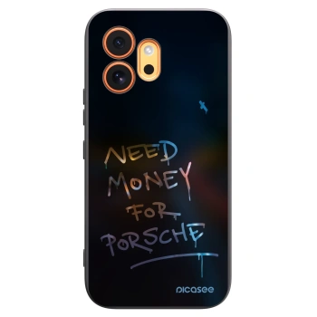 Picasee silikonowe czarne etui na Honor 600 - Neon Nights