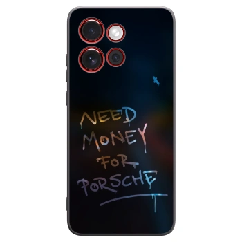 Picasee silikonowe czarne etui na Motorola Edge 60 Neo 5G - Neon Nights