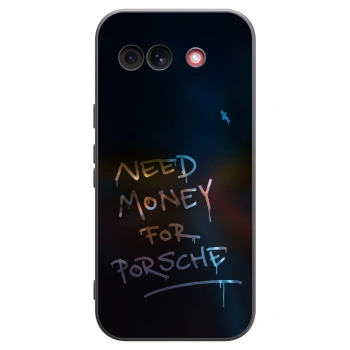 Picasee silikonowe czarne etui na Google Pixel 10a - Neon Nights