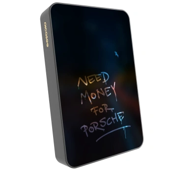 Picasee Powerbank z MagSafe 10 000 mAh Szary - Neon Nights
