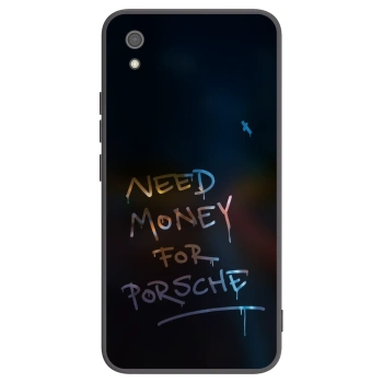 Picasee silikonowe czarne etui na Xiaomi Redmi 7A - Neon Nights