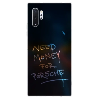 Picasee silikonowe przeźroczyste etui na Samsung Galaxy Note 10+ N975F - Neon Nights