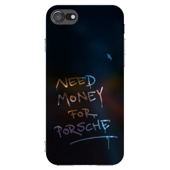 Picasee silikonowe przeźroczyste etui na Apple iPhone SE 2020 - Neon Nights