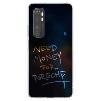Picasee silikonowe przeźroczyste etui na Xiaomi Mi Note 10 Lite - Neon Nights