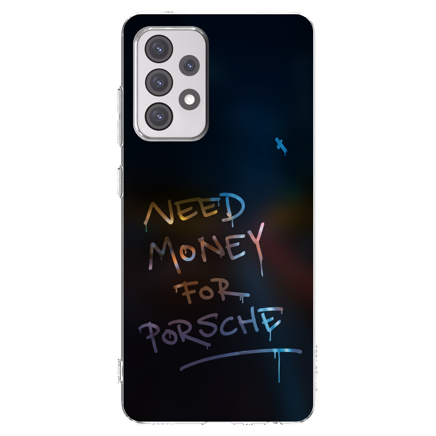 Picasee silikonowe przeźroczyste etui na Samsung Galaxy A52 5G A525F - Neon Nights