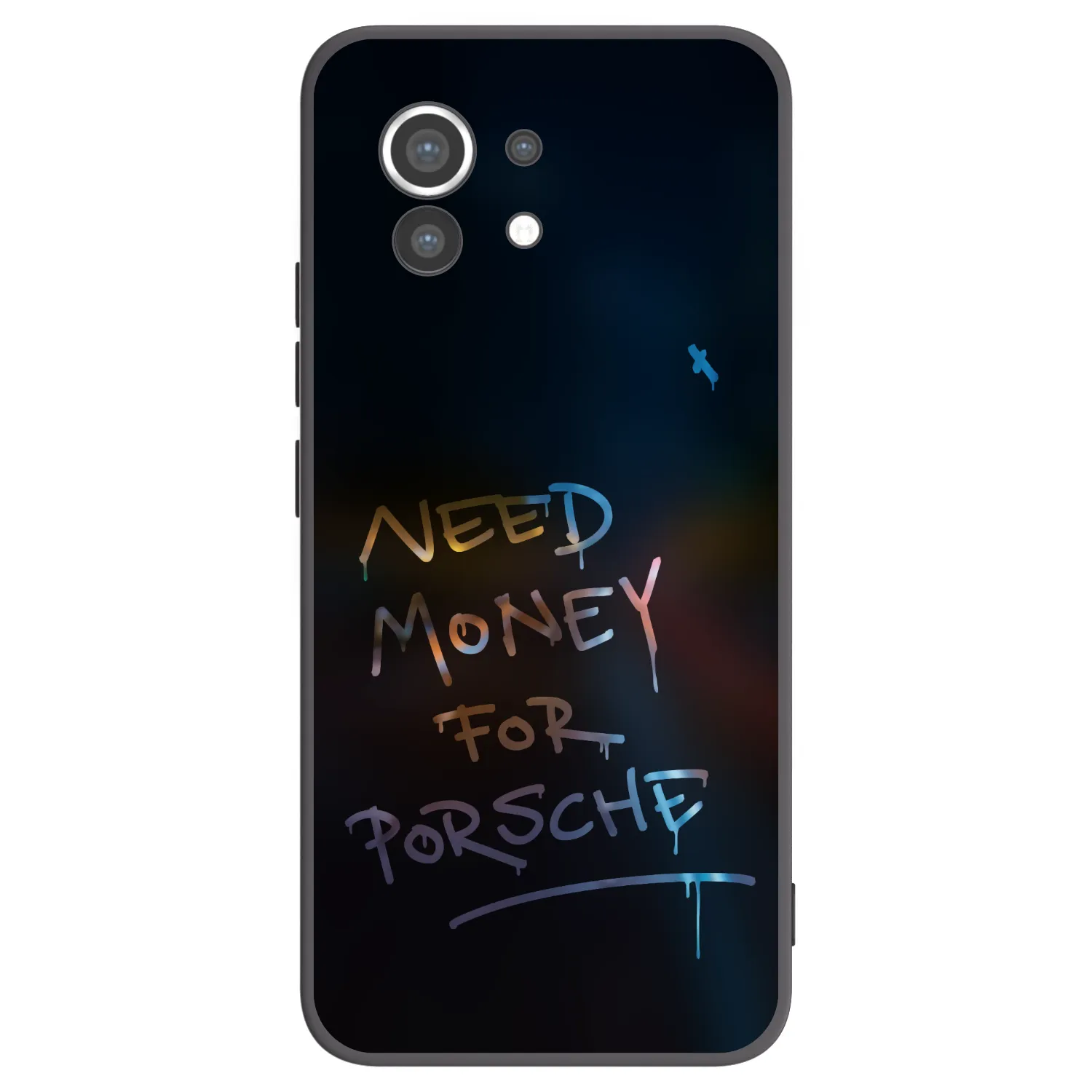 Picasee silikonowe czarne etui na Xiaomi Mi 11 - Neon Nights