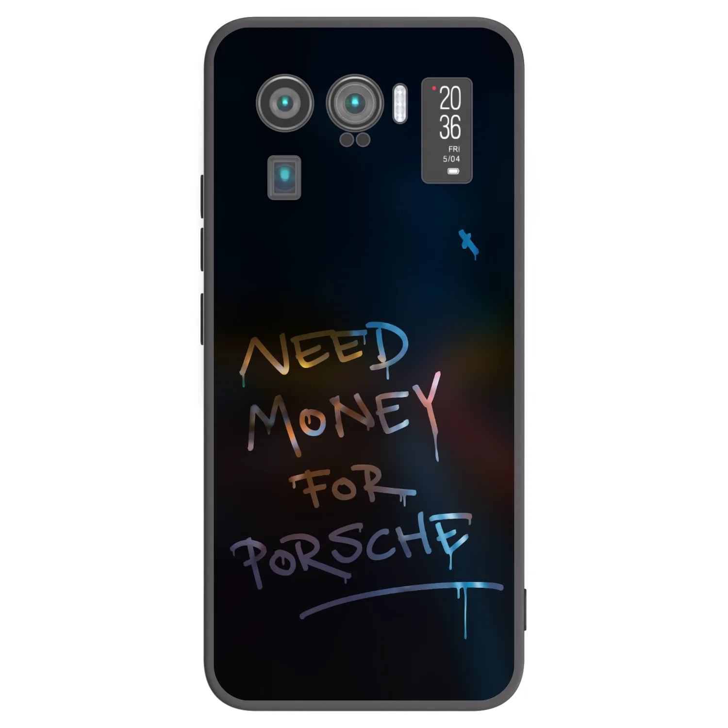 Picasee silikonowe czarne etui na Xiaomi Mi 11 Ultra - Neon Nights