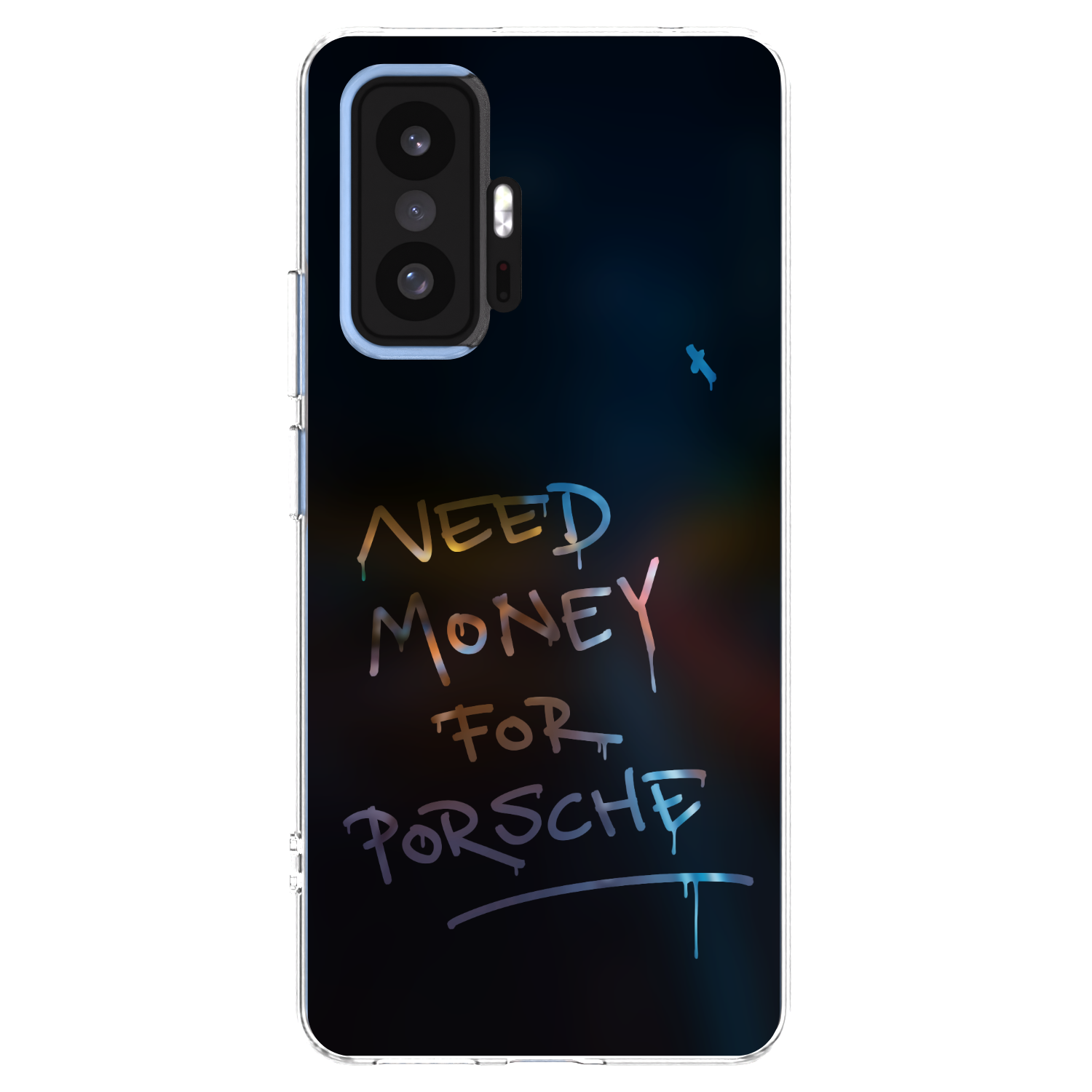Picasee silikonowe przeźroczyste etui na Xiaomi 11T - Neon Nights