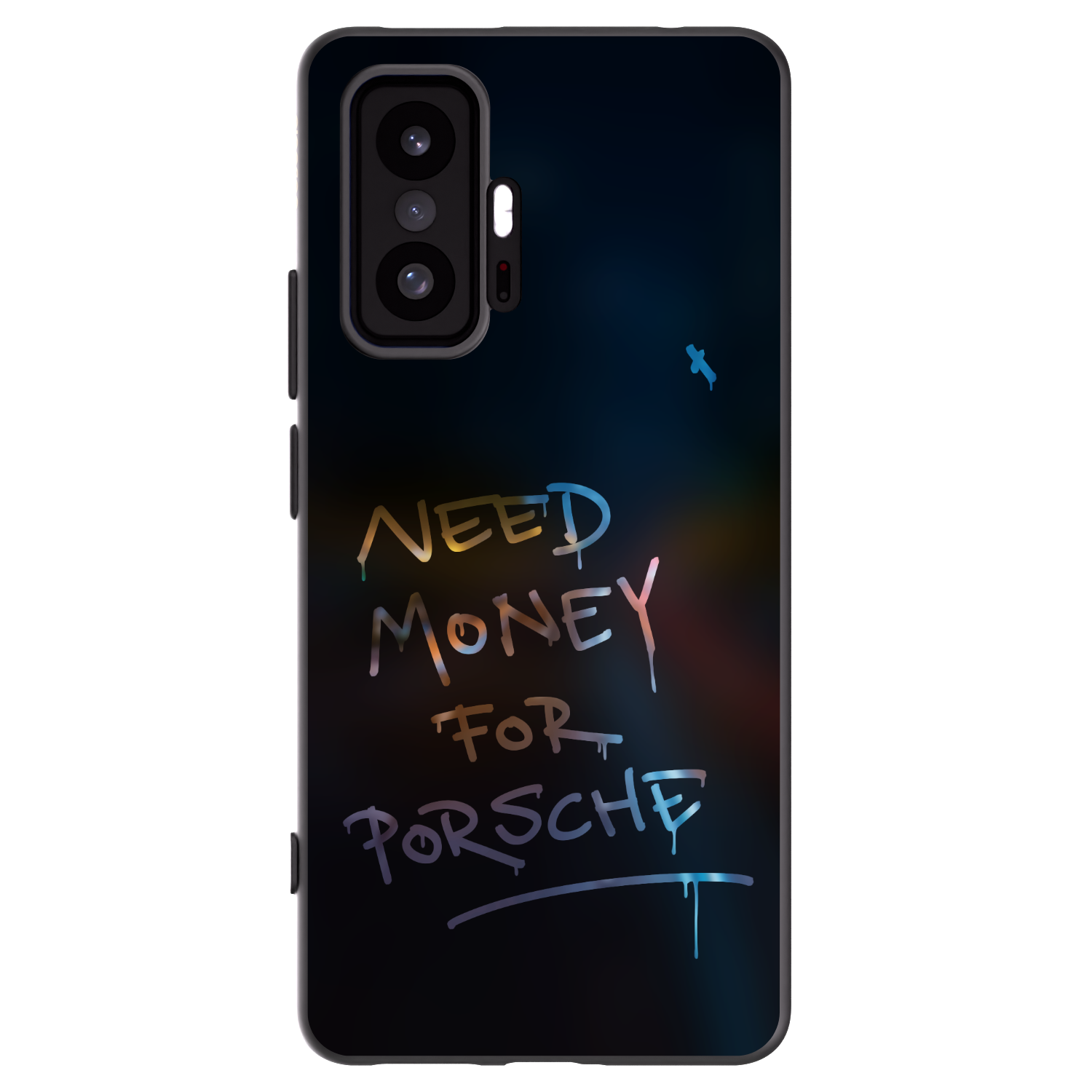 Picasee silikonowe czarne etui na Xiaomi 11T Pro - Neon Nights