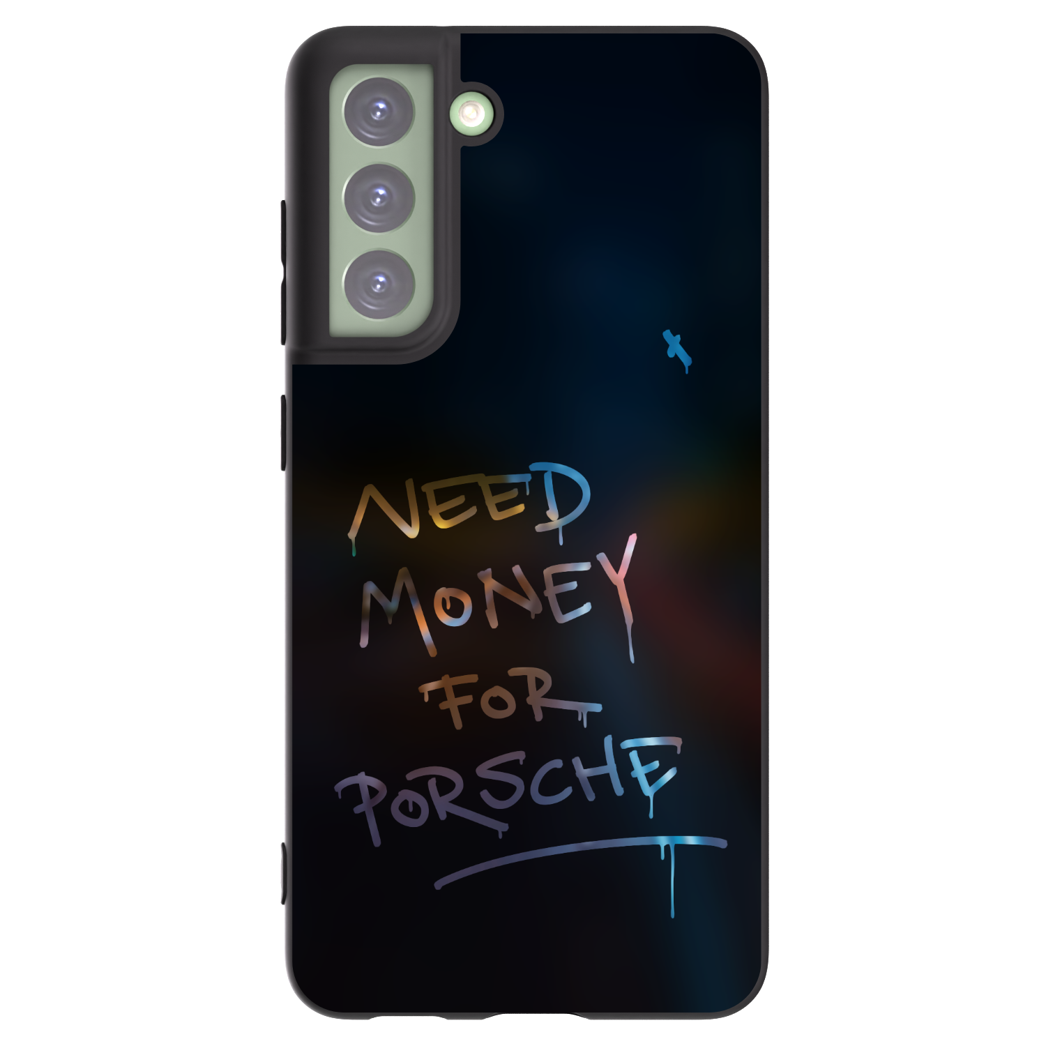Picasee silikonowe czarne etui na Samsung Galaxy S21 FE 5G - Neon Nights