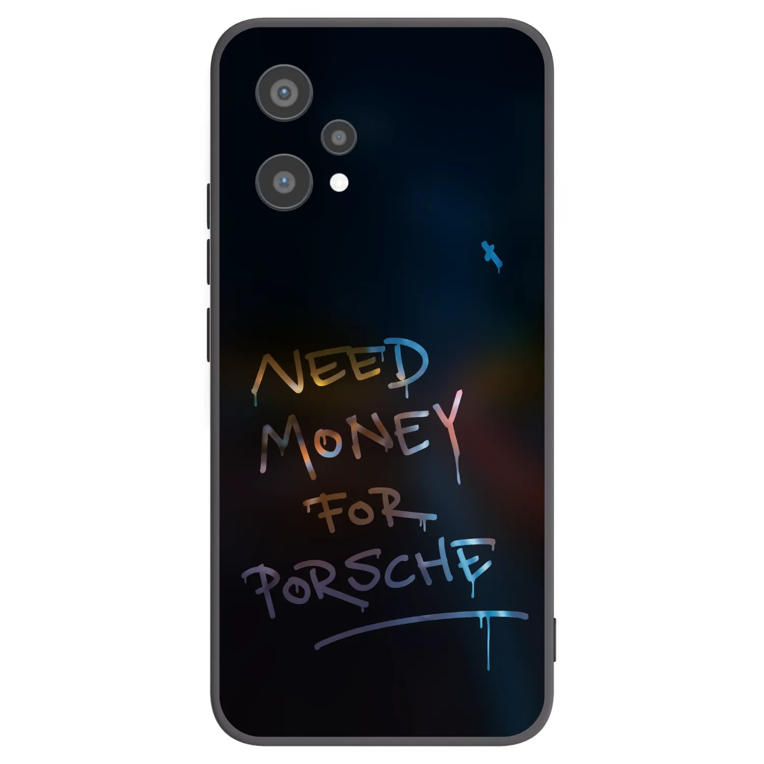 Picasee silikonowe czarne etui na Realme 9 Pro 5G - Neon Nights