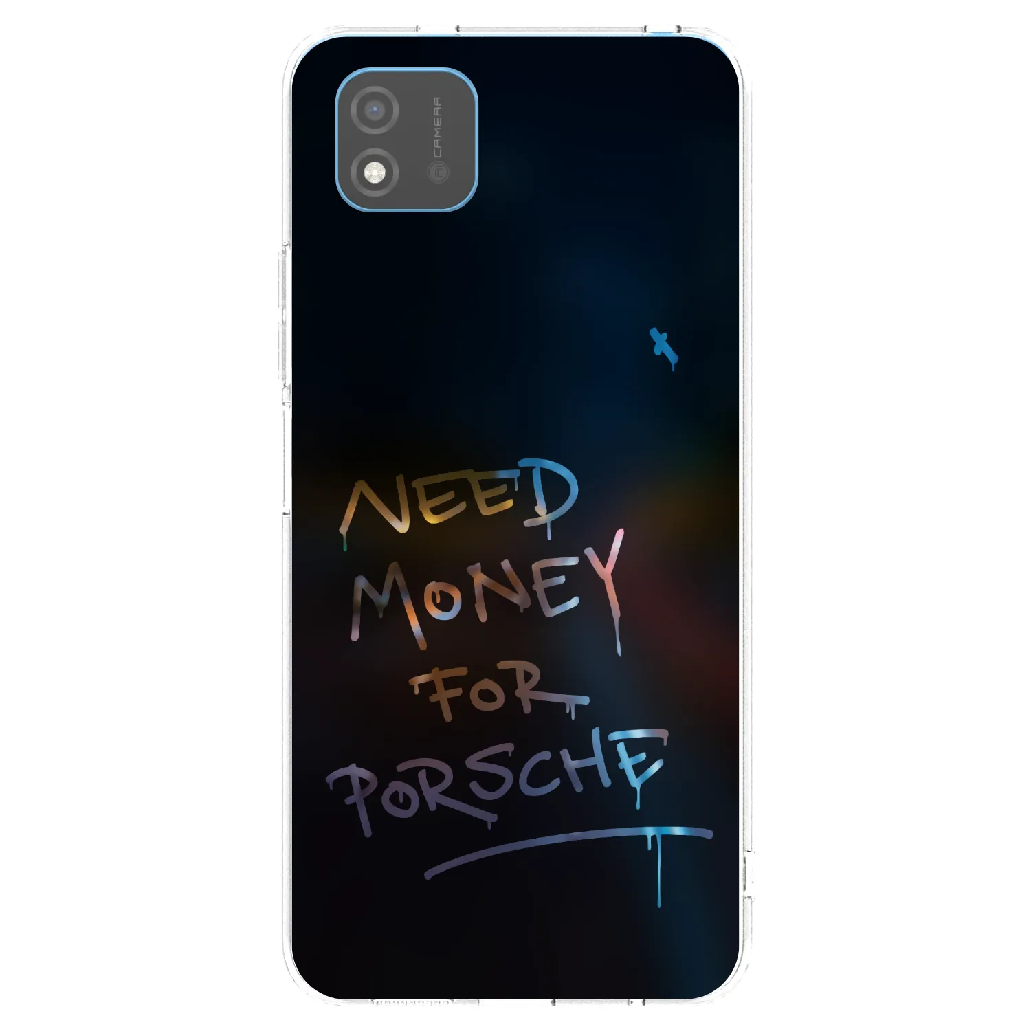 Picasee silikonowe przeźroczyste etui na Realme C11 (2021) - Neon Nights