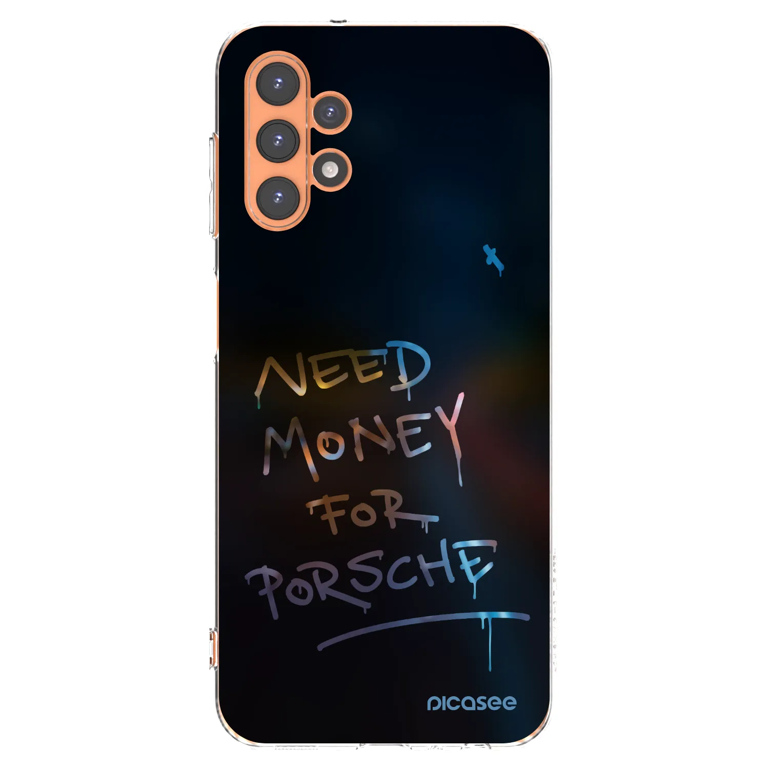 Picasee silikonowe przeźroczyste etui na Samsung Galaxy A13 4G A135 - Neon Nights