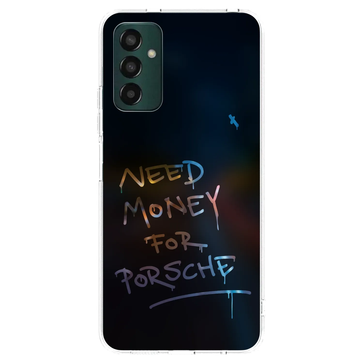 Picasee silikonowe przeźroczyste etui na Samsung Galaxy M23 5G - Neon Nights