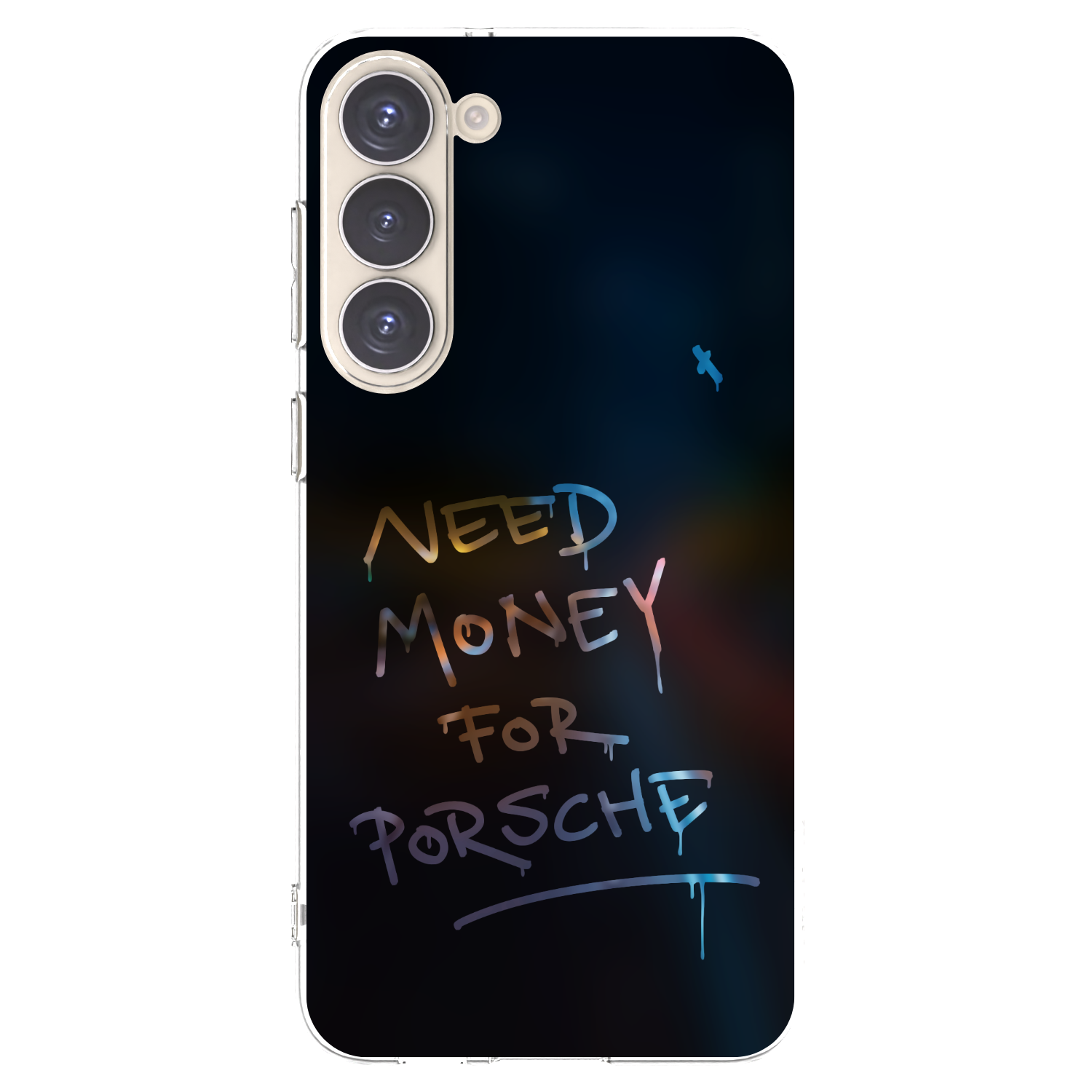 Picasee silikonowe przeźroczyste etui na Samsung Galaxy S23+ 5G - Neon Nights