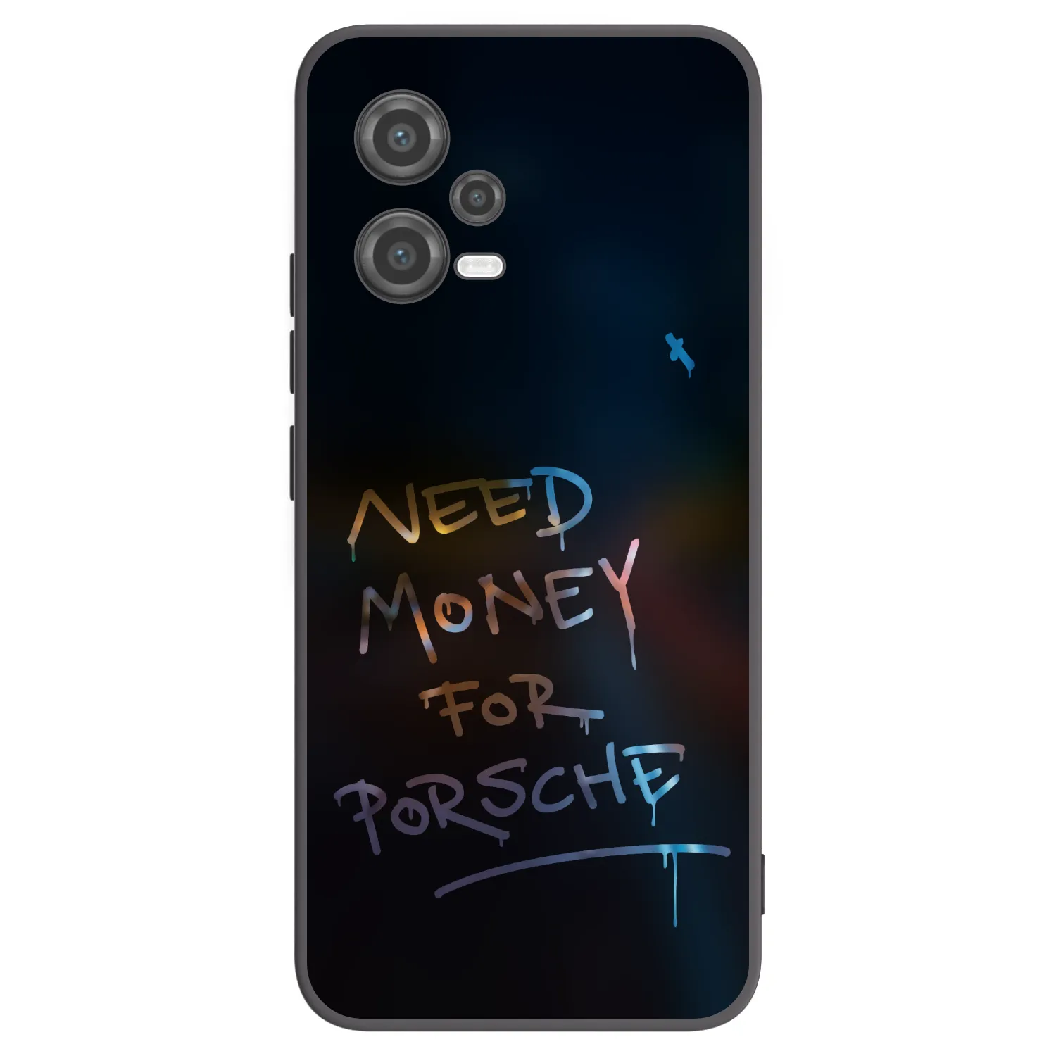 Picasee silikonowe czarne etui na Xiaomi Poco X5 - Neon Nights