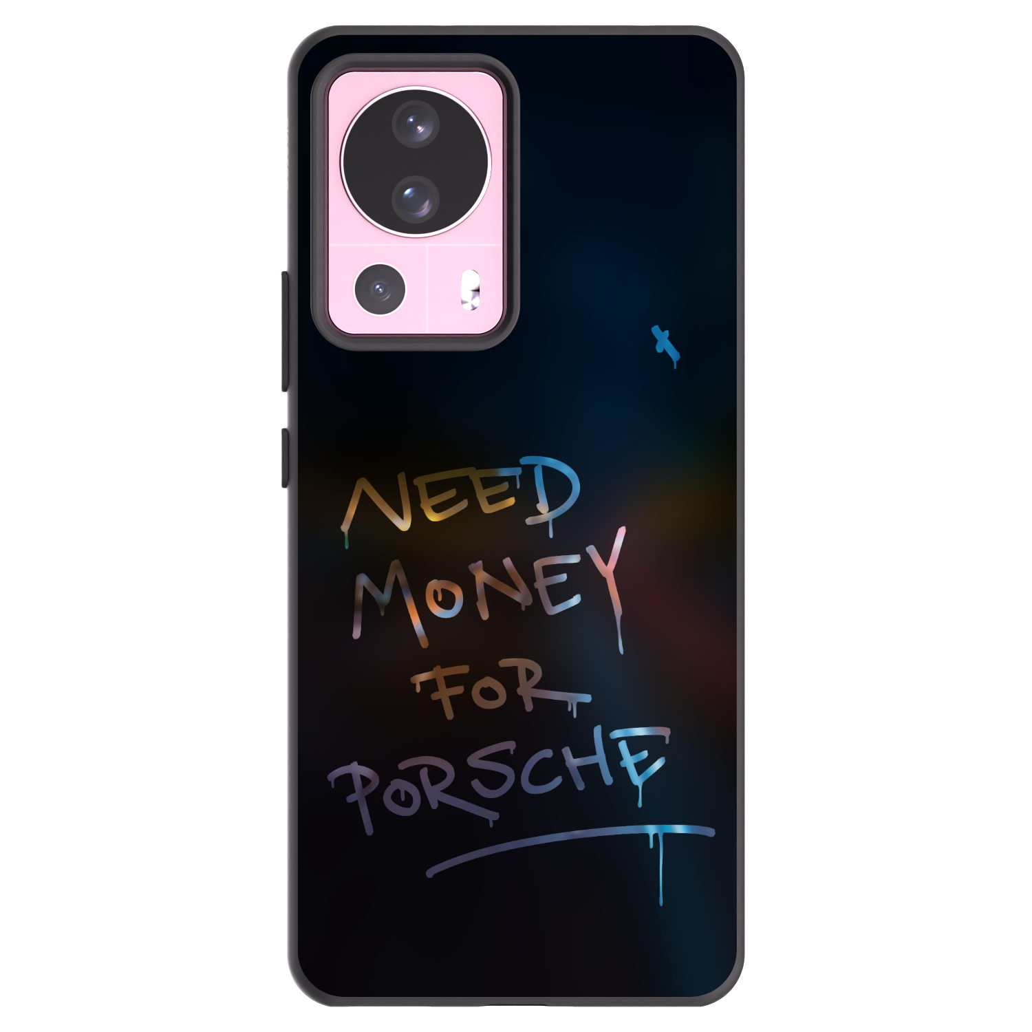 Picasee silikonowe czarne etui na Xiaomi 13 Lite - Neon Nights