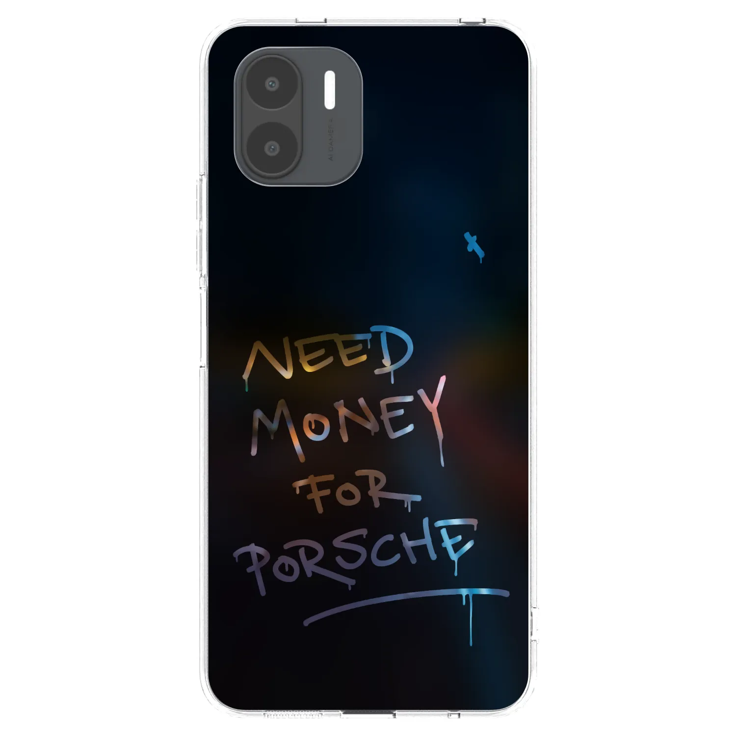 Picasee silikonowe przeźroczyste etui na Xiaomi Redmi A2 - Neon Nights