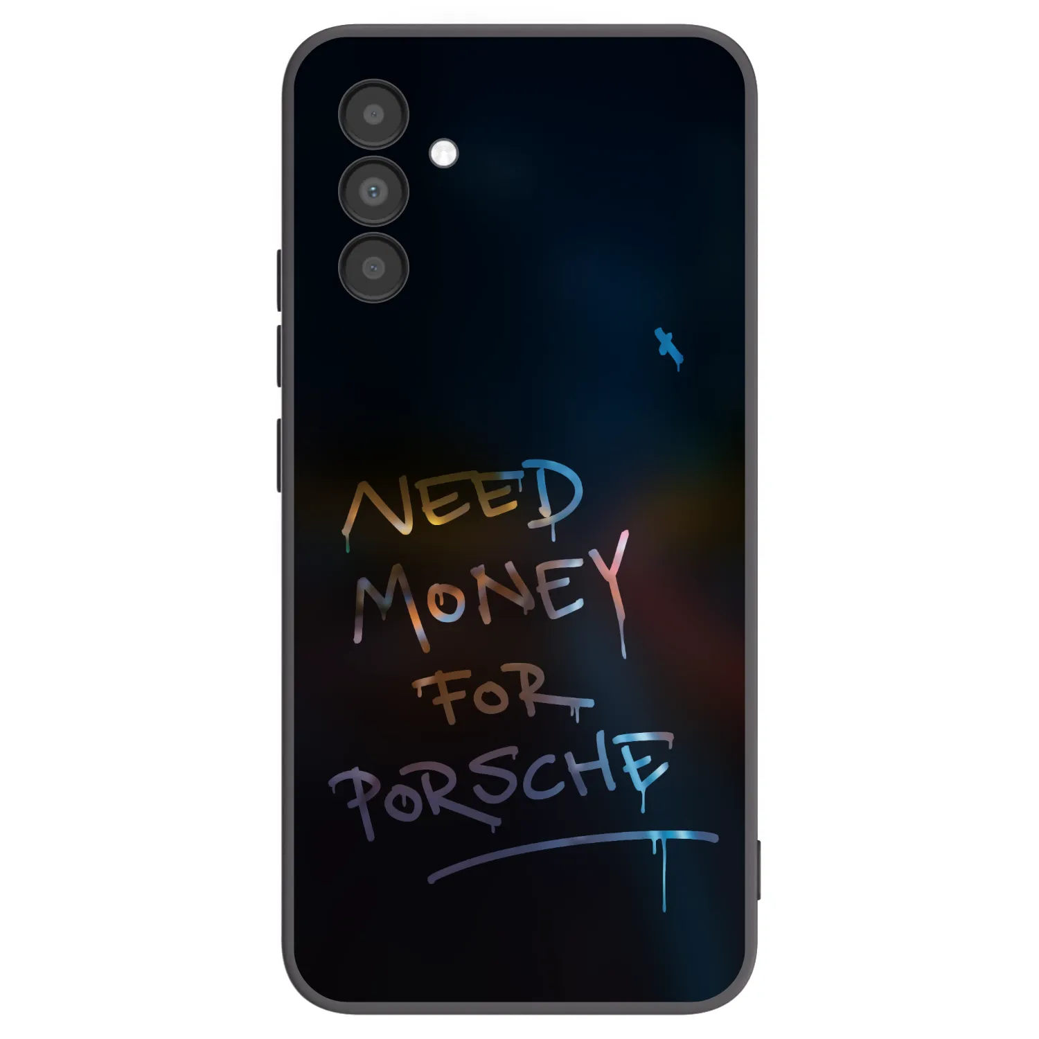 Picasee silikonowe czarne etui na Samsung Galaxy A04s A047F - Neon Nights