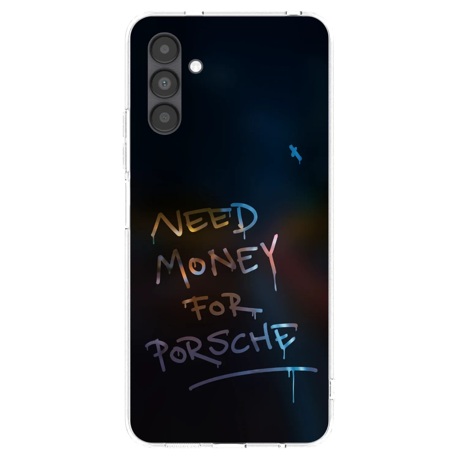 Picasee silikonowe przeźroczyste etui na Samsung Galaxy A04s A047F - Neon Nights