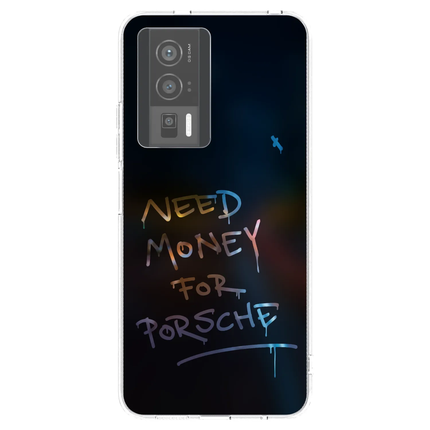 Picasee silikonowe przeźroczyste etui na Xiaomi Poco F5 Pro 5G - Neon Nights