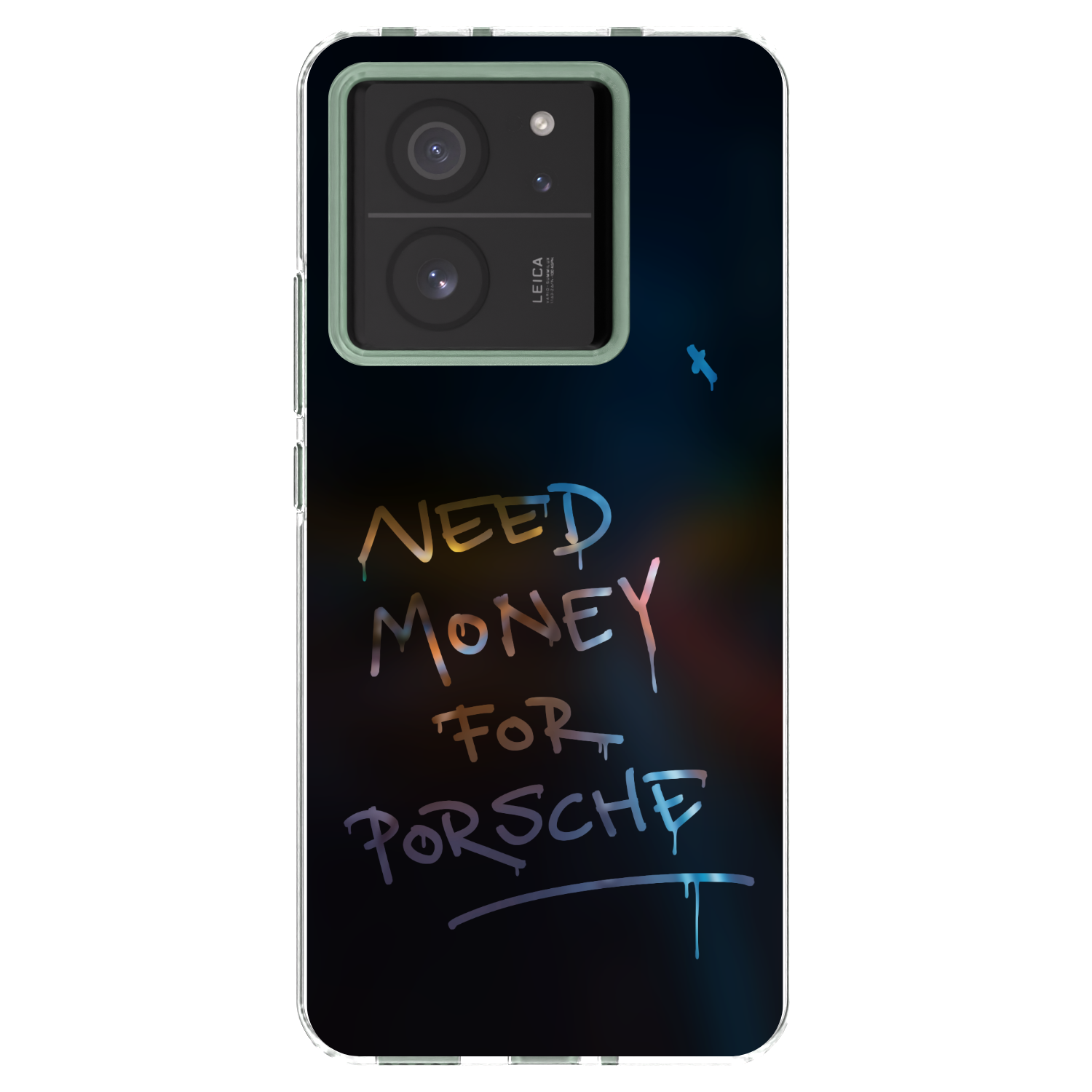 Picasee silikonowe przeźroczyste etui na Xiaomi 13T - Neon Nights