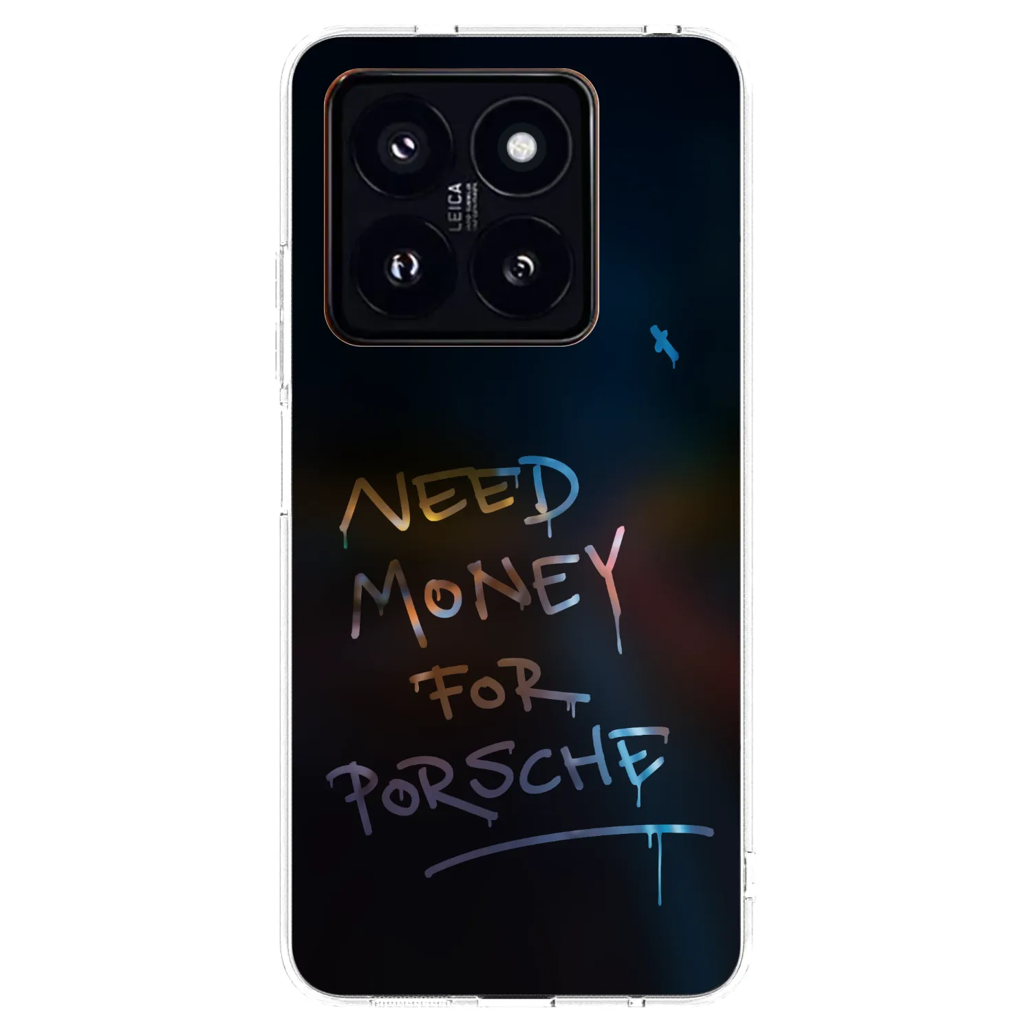 Picasee silikonowe przeźroczyste etui na Xiaomi 14 Pro - Neon Nights