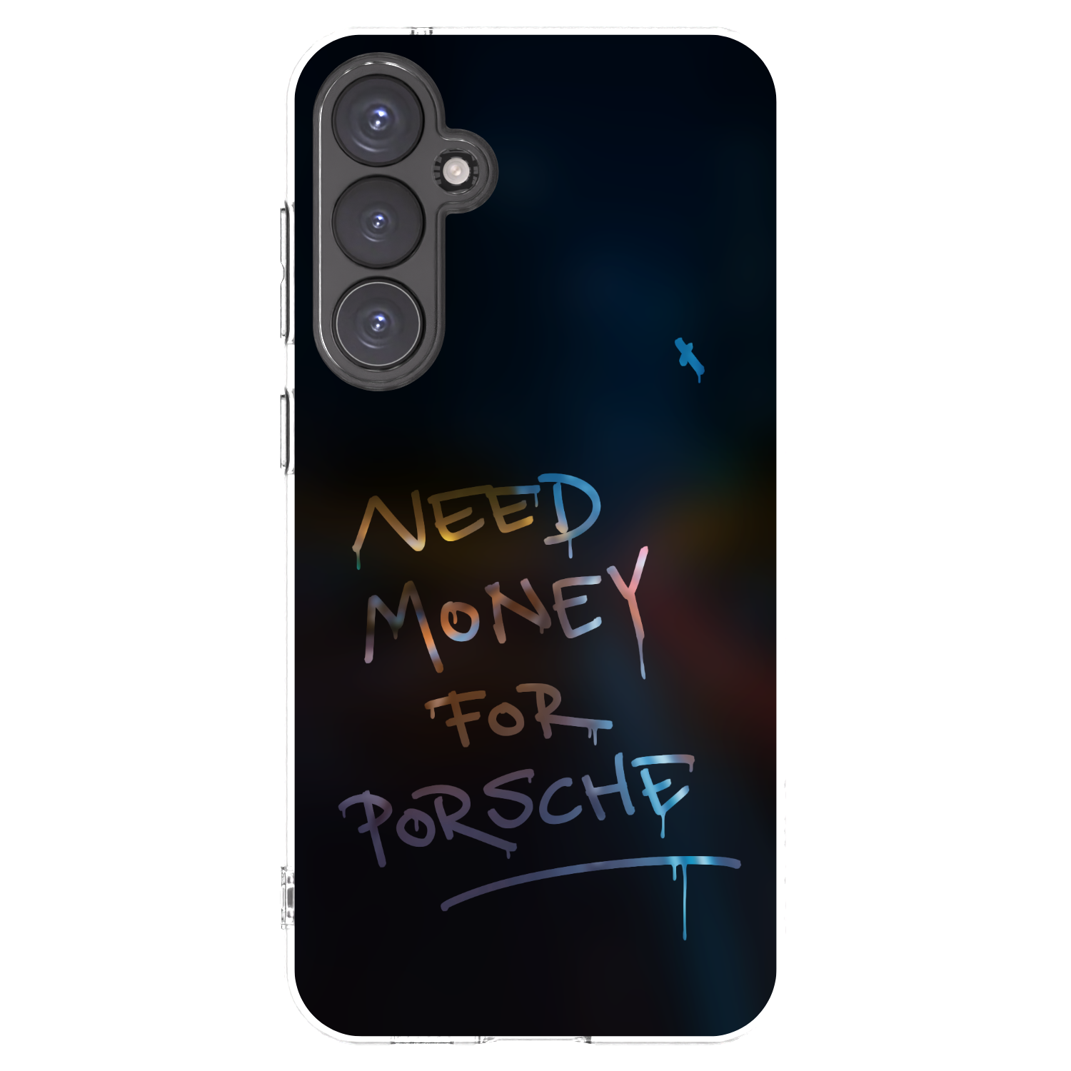 Picasee silikonowe przeźroczyste etui na Samsung Galaxy S23 FE S711B - Neon Nights