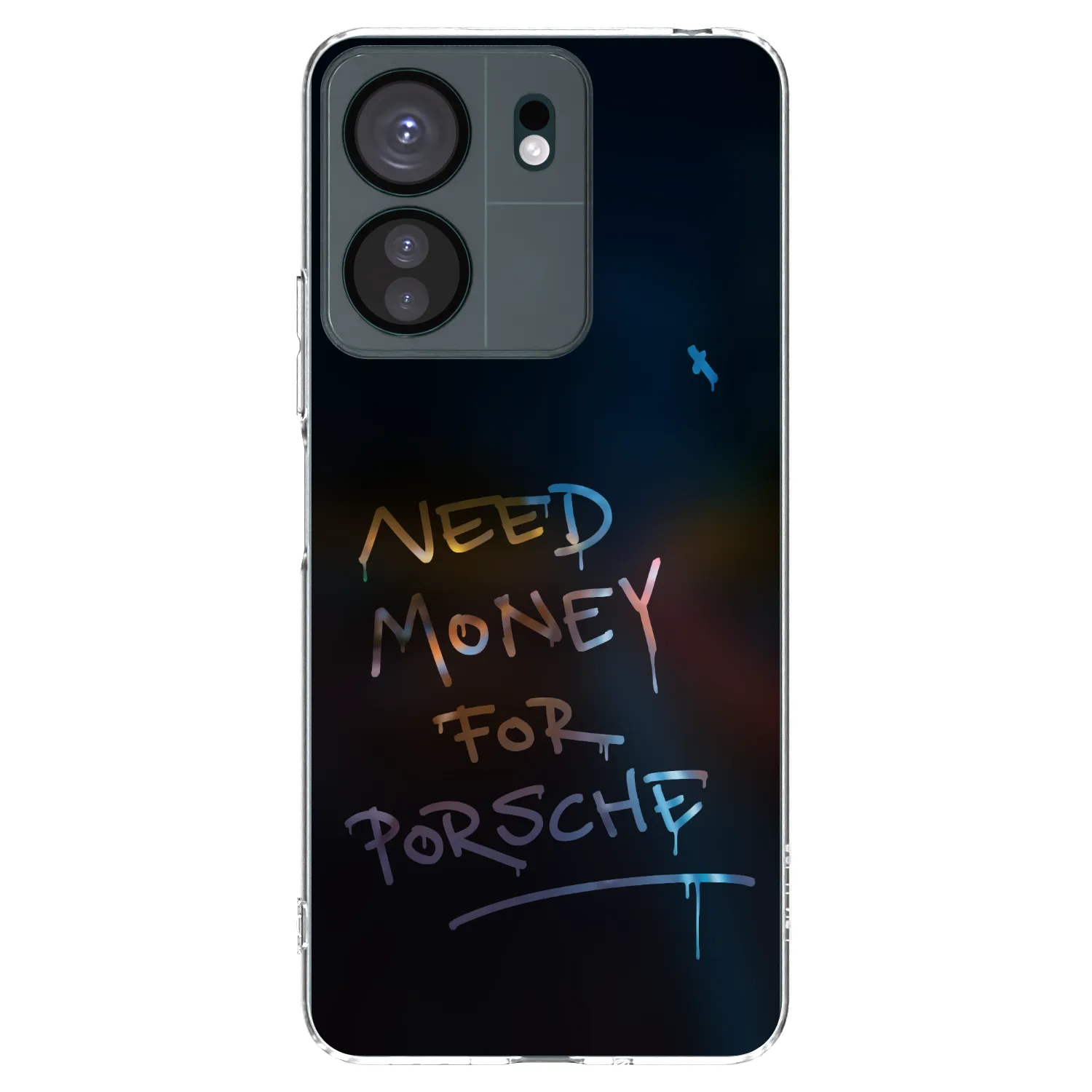 Picasee silikonowe przeźroczyste etui na Xiaomi Redmi 13C 4G - Neon Nights