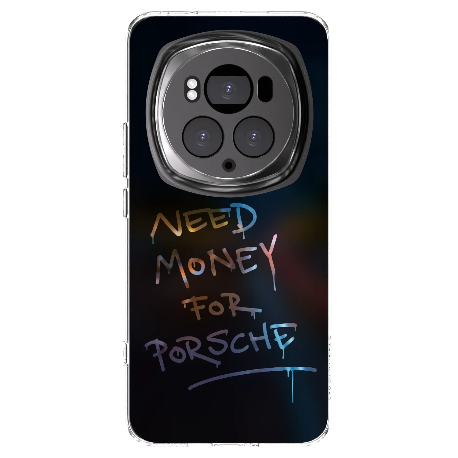 Picasee silikonowe przeźroczyste etui na Honor Magic6 Pro - Neon Nights