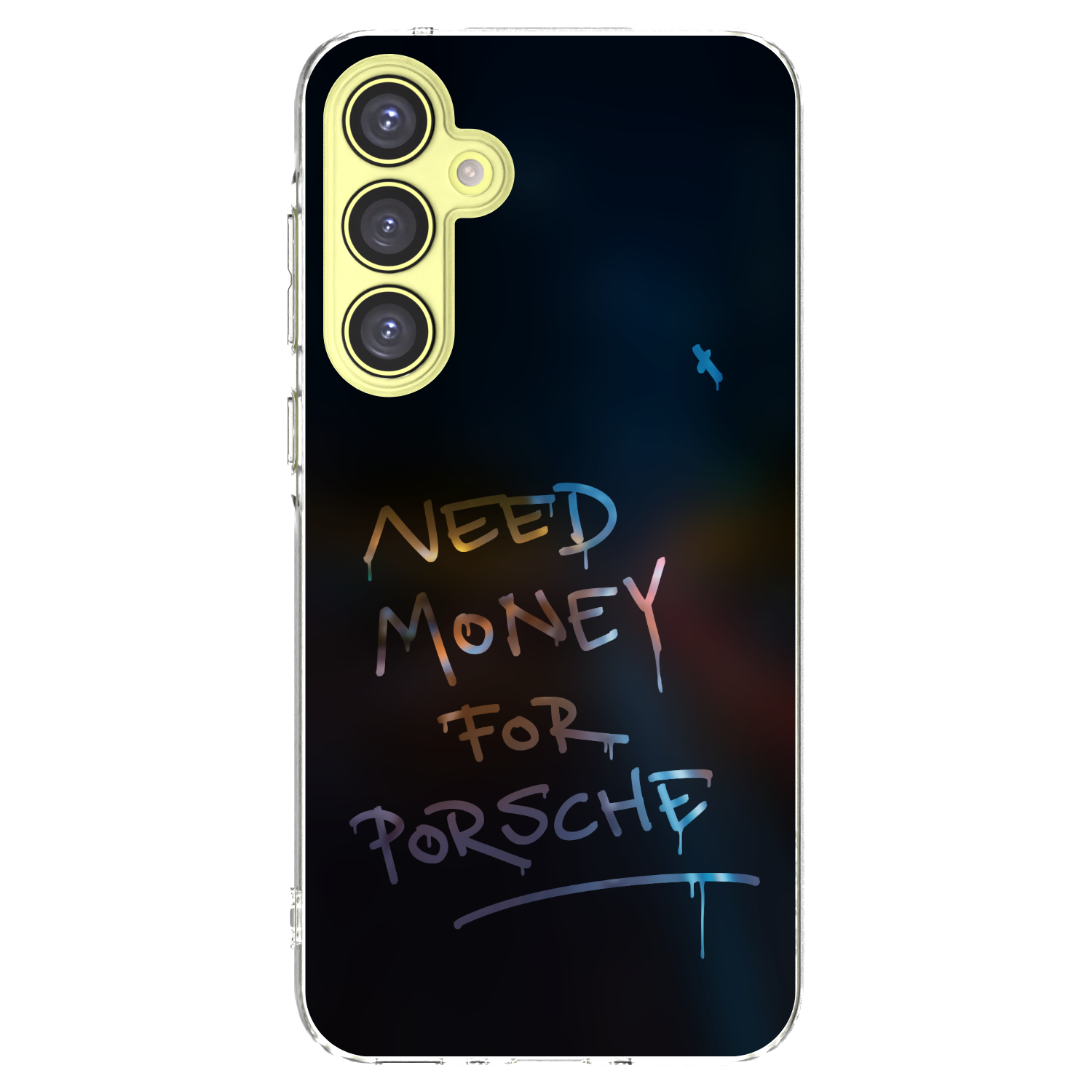 Picasee silikonowe przeźroczyste etui na Samsung Galaxy A35 5G A356B - Neon Nights
