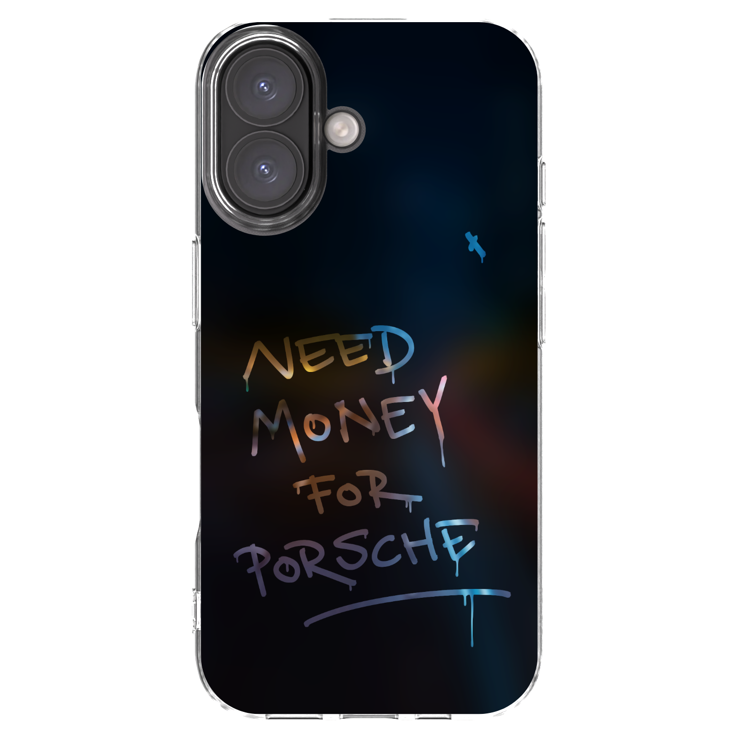 Picasee silikonowe przeźroczyste etui na Apple iPhone 16 - Neon Nights